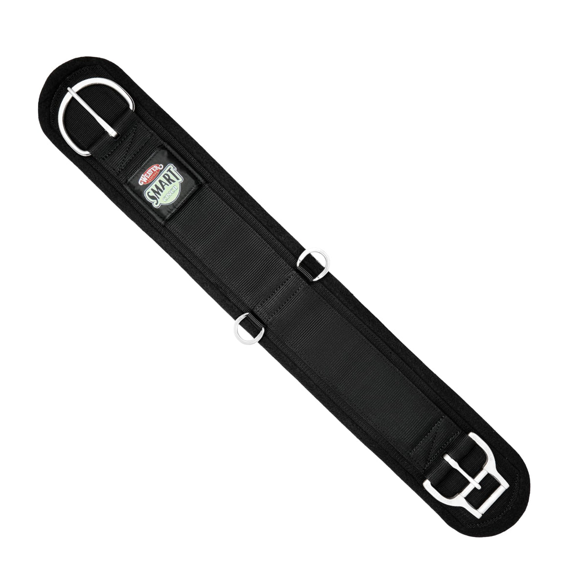 Black 36-Inch Nylon Felt Lined Straight Cinch N5482