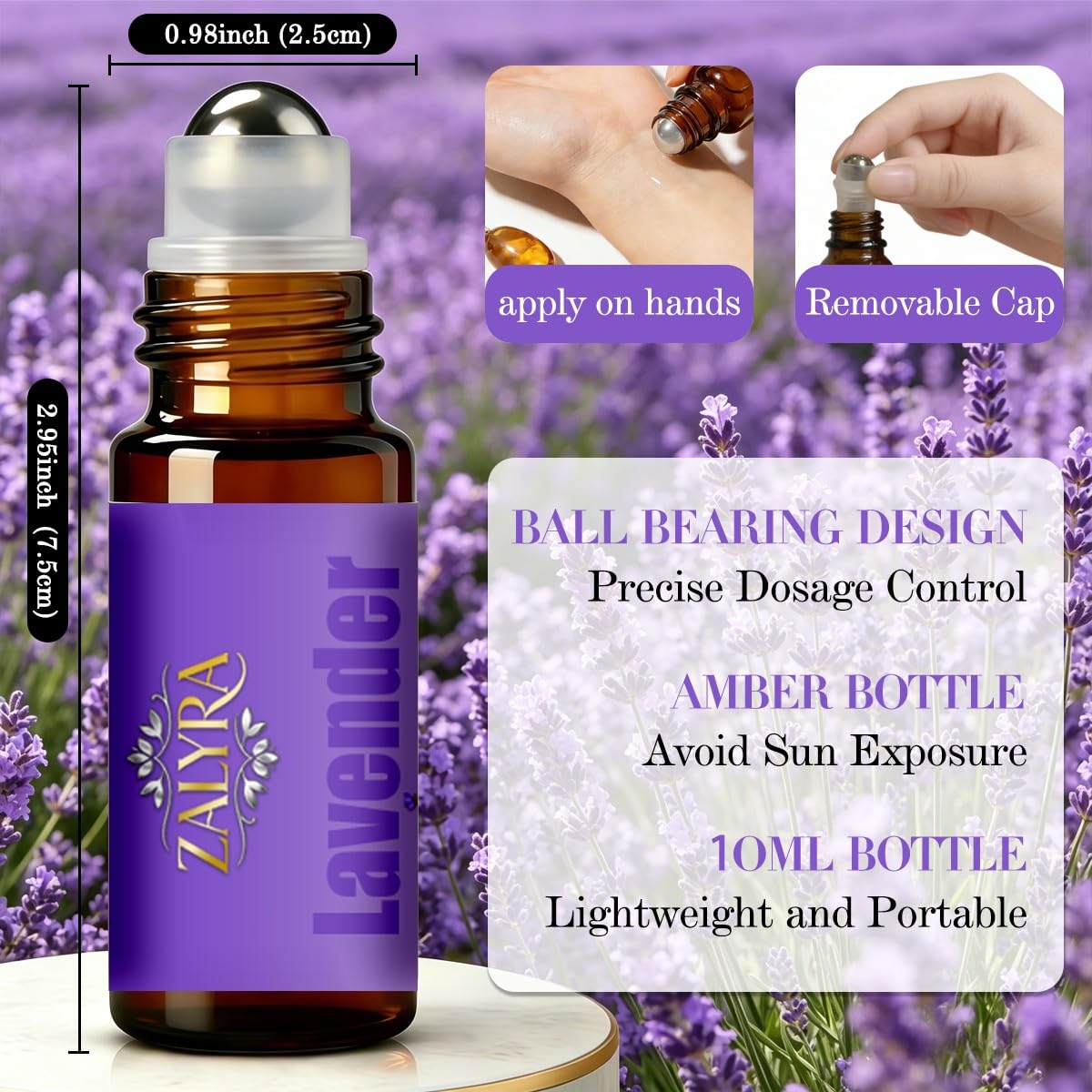 Cherry Blossom & Lavender Essential Oil 4 Fl Oz + 0.33 Fl Oz Y8349