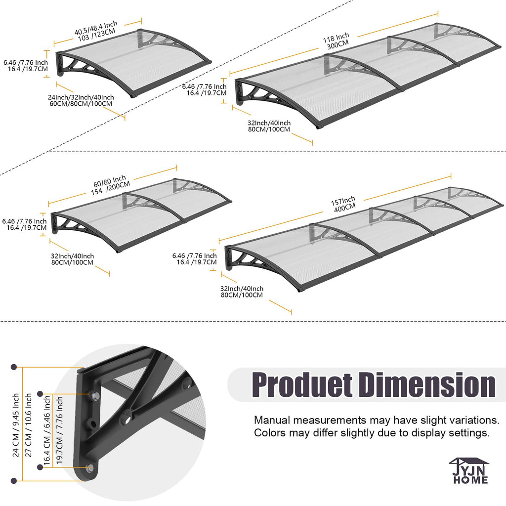 40"x40" Exterior Awning Z889916