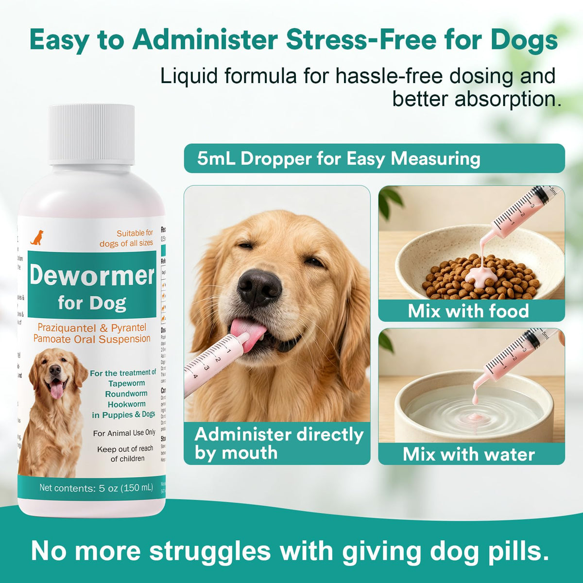 Dogs & Puppies Dewormer G721
