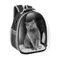 Black Cat Pet Carrier Backpack D32284