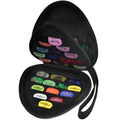 Black Guitar Pick Case with Mesh Pocket A3983