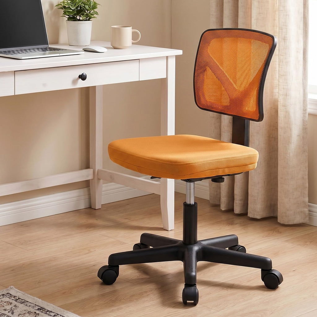 Armless Mesh Rolling Office Chair Z281646