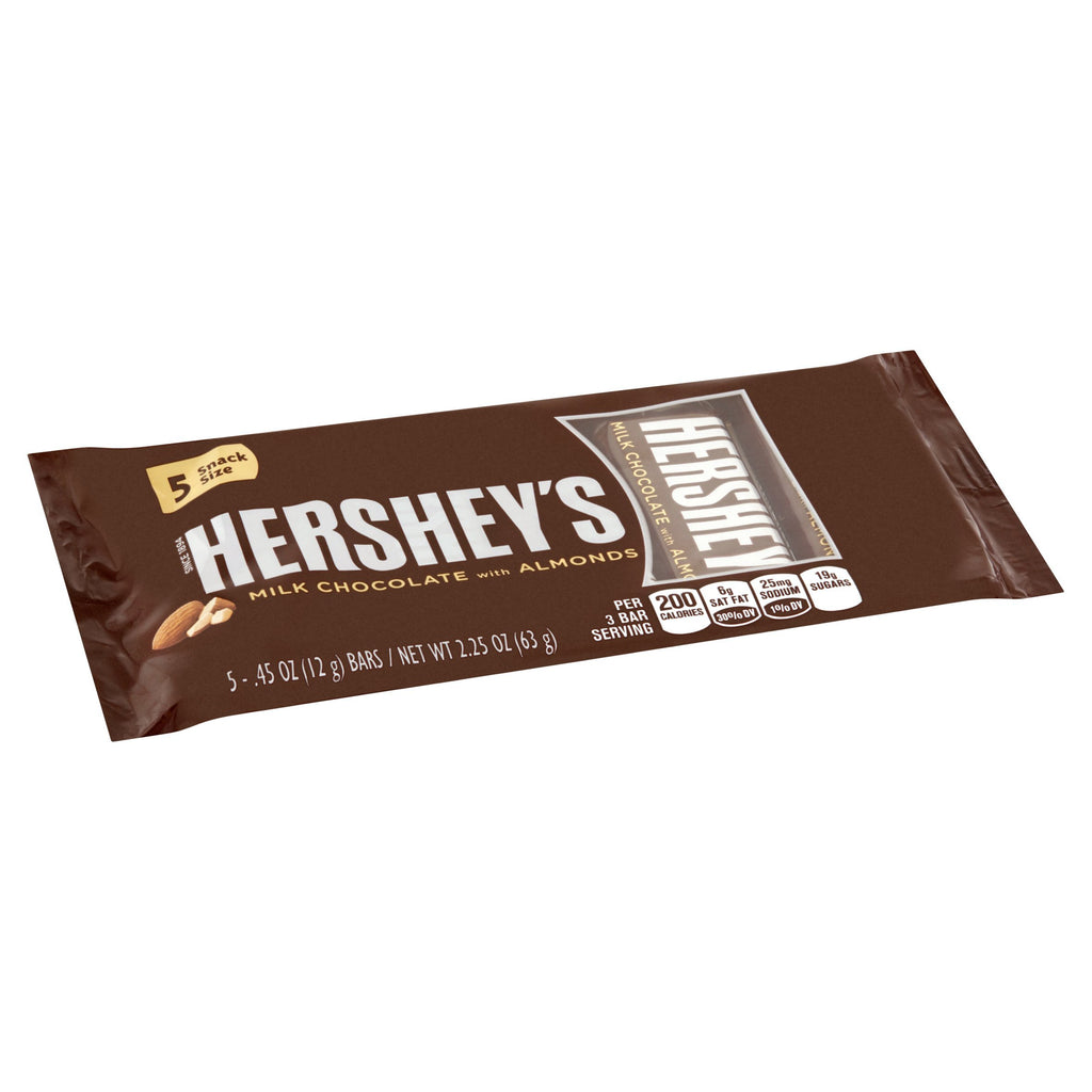 Milk Chocolate with Almonds Snack Size 2.25 oz G8719
