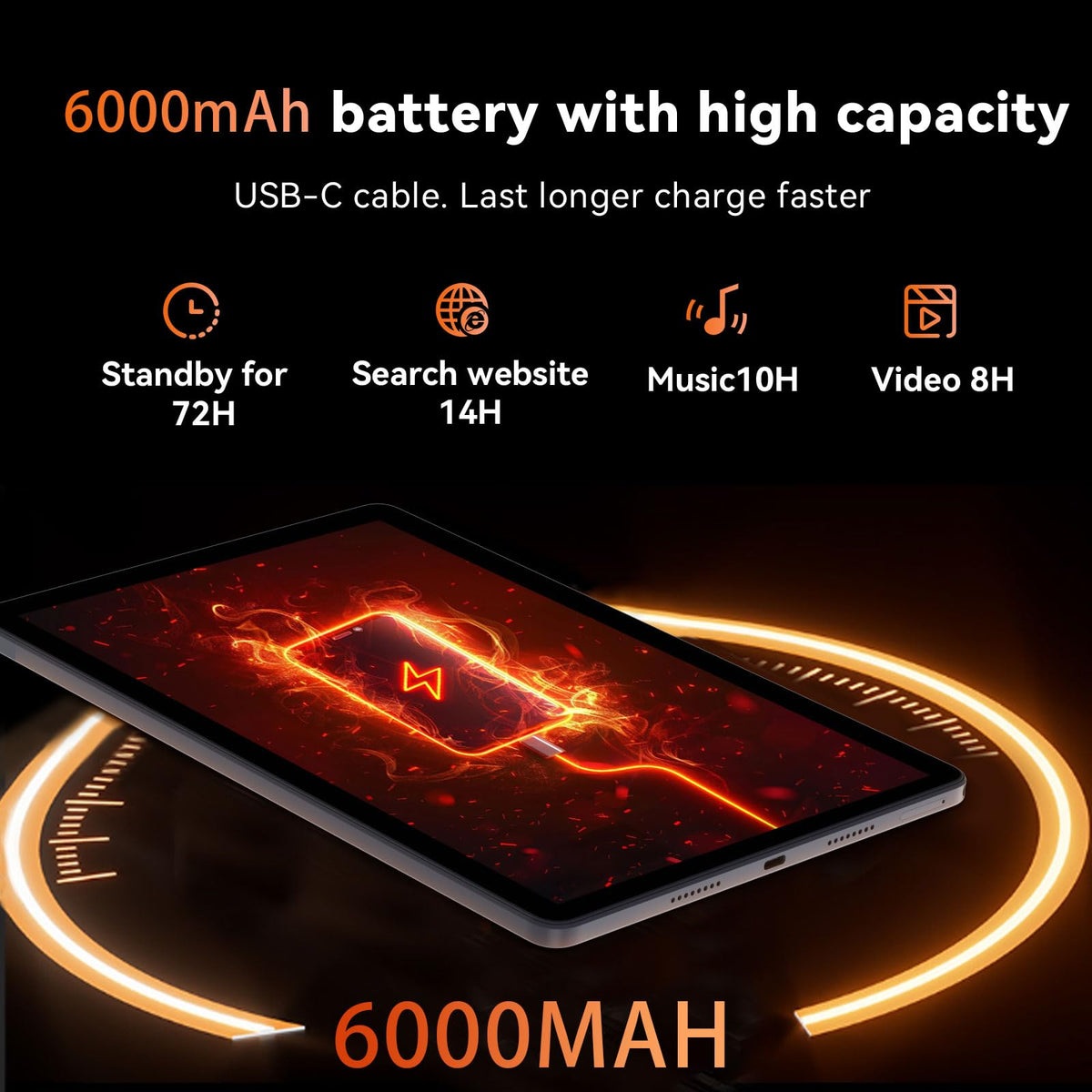 10 Inch Android 16 Tablet 32GB RAM 128GB ROM Q705288