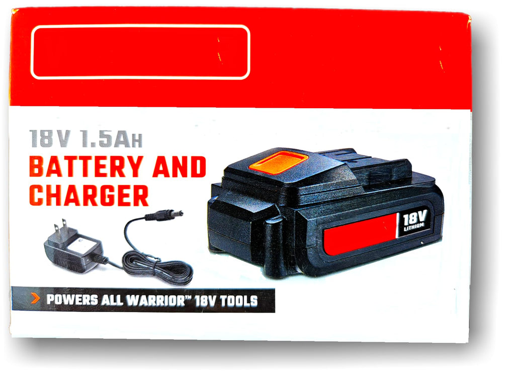 18V Replacement Battery and Charger Kit with 3/8" Cordless Drill Z37596