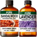 Sandalwood & Lavender Essential Oils Set 2x4 fl oz F458