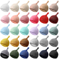 30 Pack Newborn Knot Beanie Hats X51558