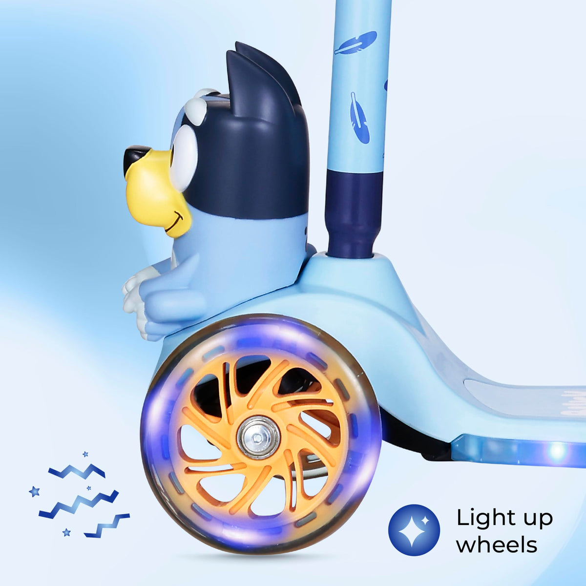 3 Wheel Light Up LED Wheels Kick Scooter X4203