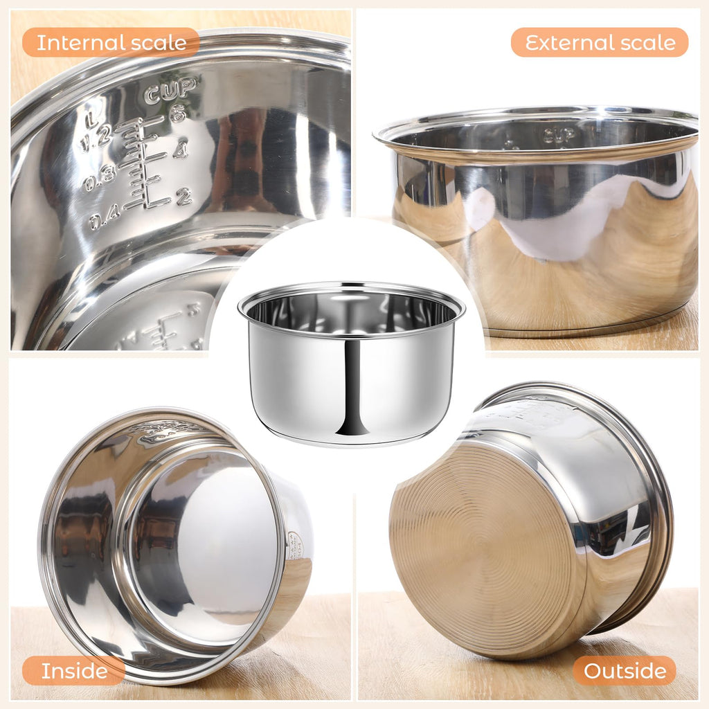 304 Stainless Steel Inner Pot 5.5 Cups Rice Cooker X429