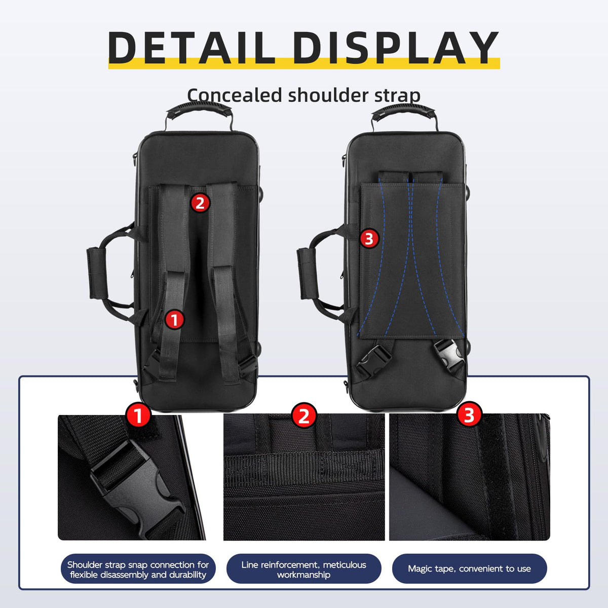 Lightweight Alto Saxophone Case F27458