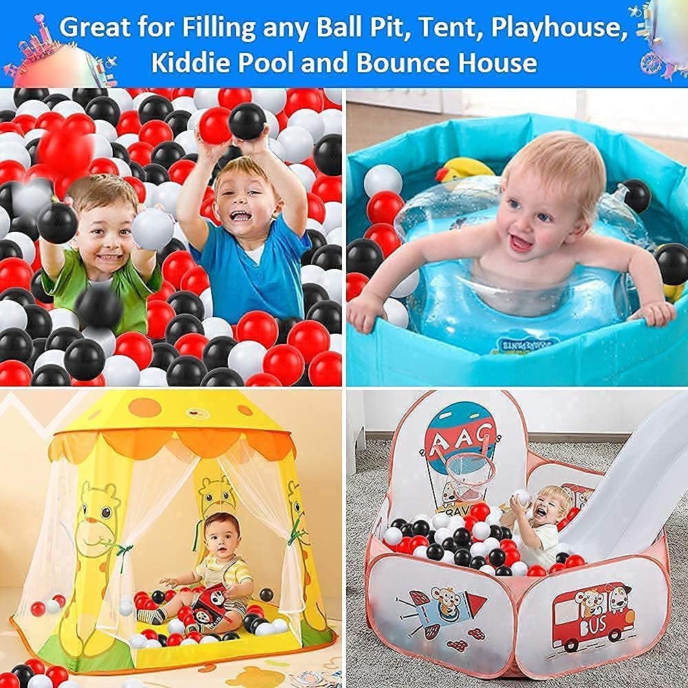 Plastic Balls for Ball Pit 50 100 200 pcs 2.2" Set V768