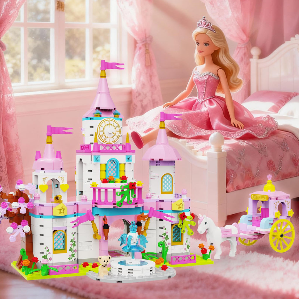 Princess Castle Building Blocks Set 634PCS F898