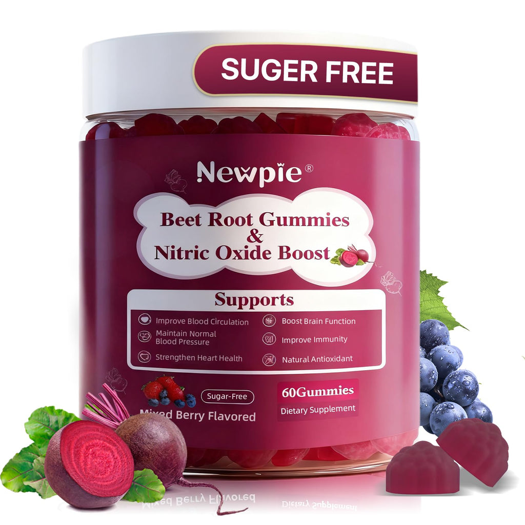 Beet Root Gummies Mixed Berry 60 Chews H2305