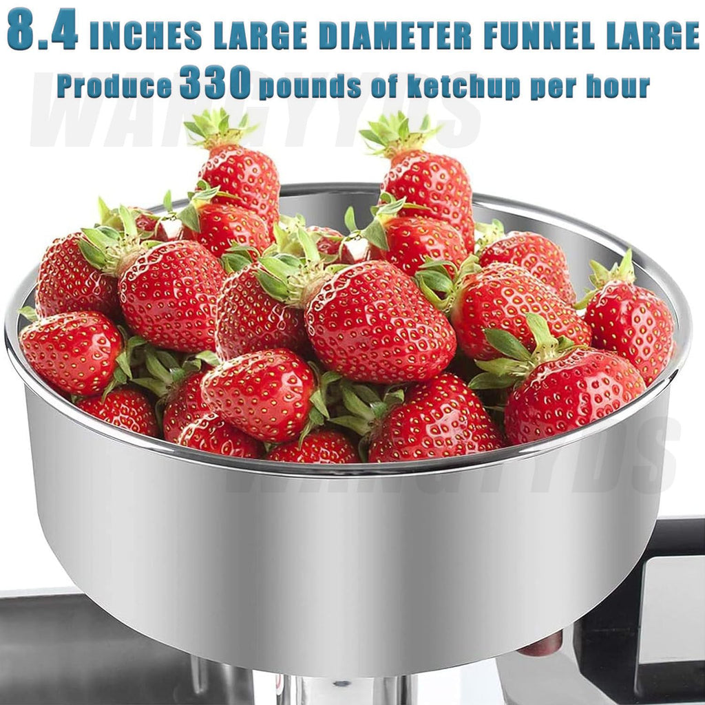 450W Stainless Steel Electric Tomato Strainer M25285