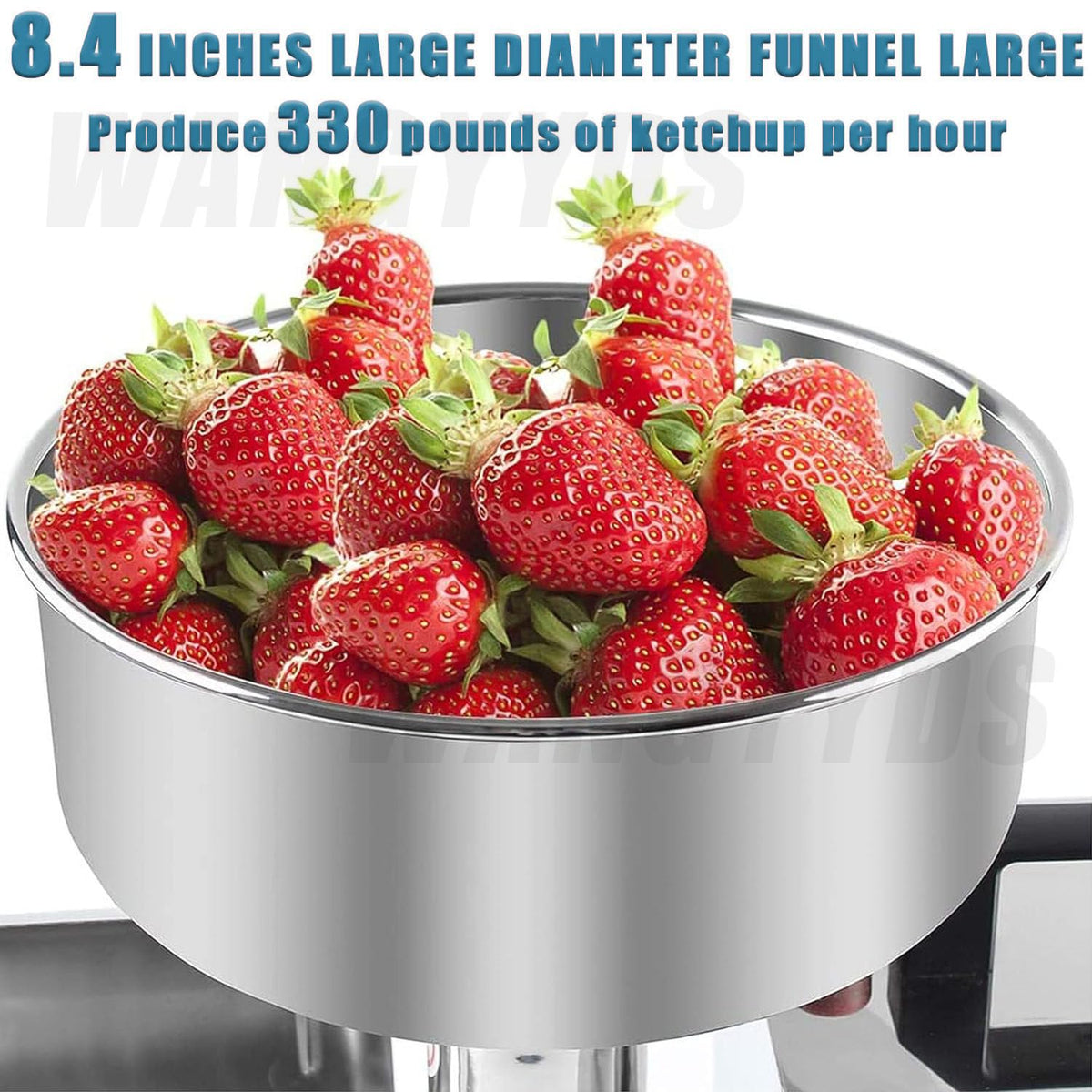 450W Stainless Steel Electric Tomato Strainer M25285
