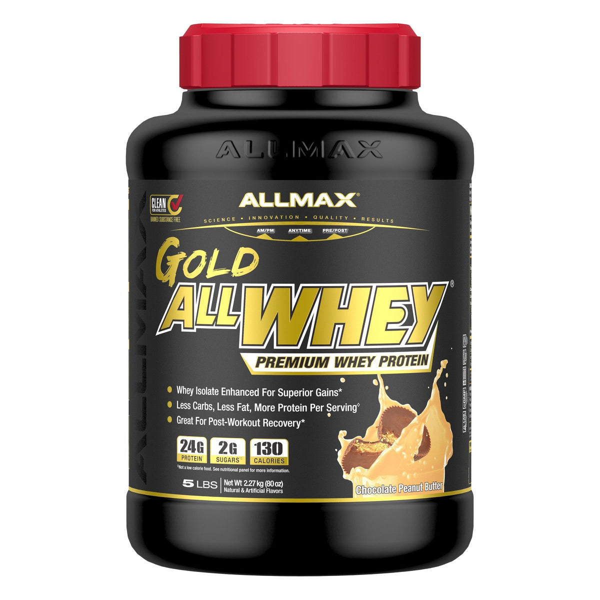 Whey Protein Powder Chocolate Peanut Butter 5 lb S4223