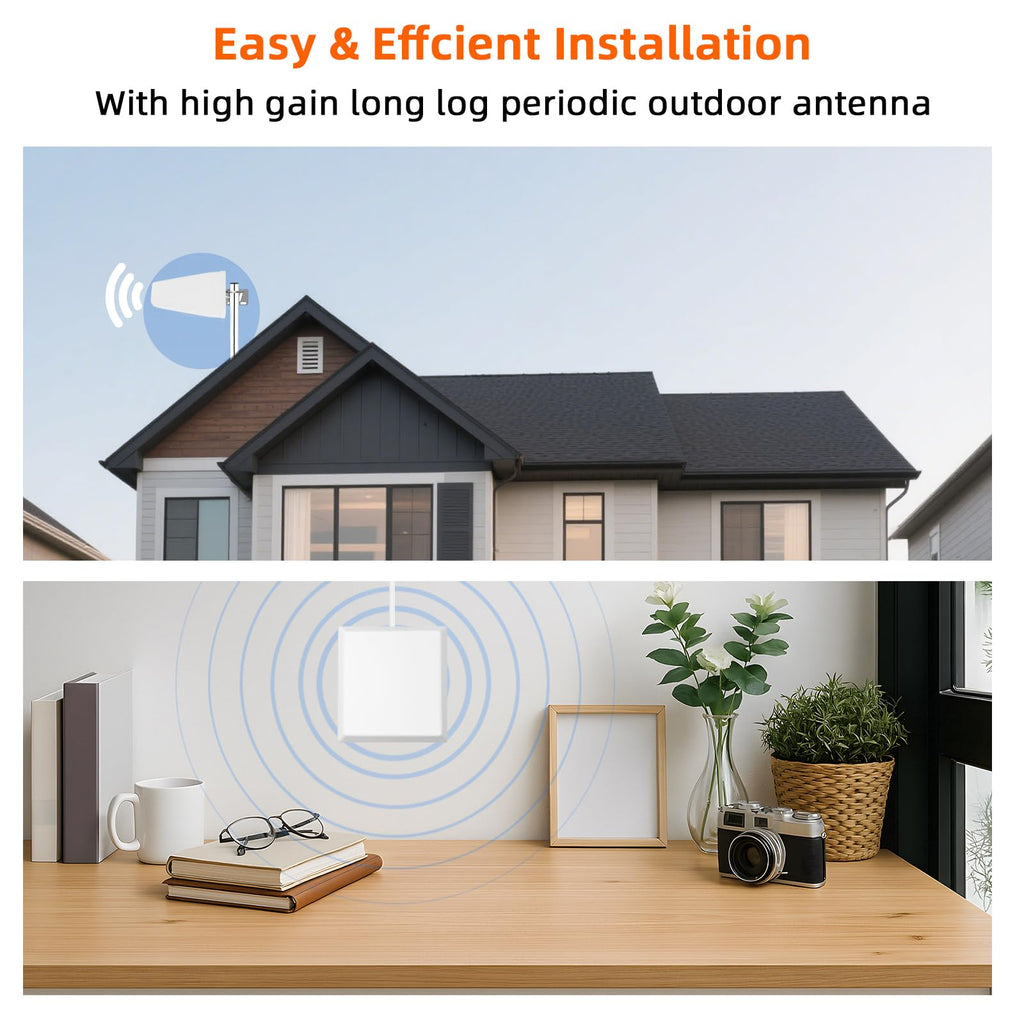 Cell Phone Signal Booster for Home & Office J448451