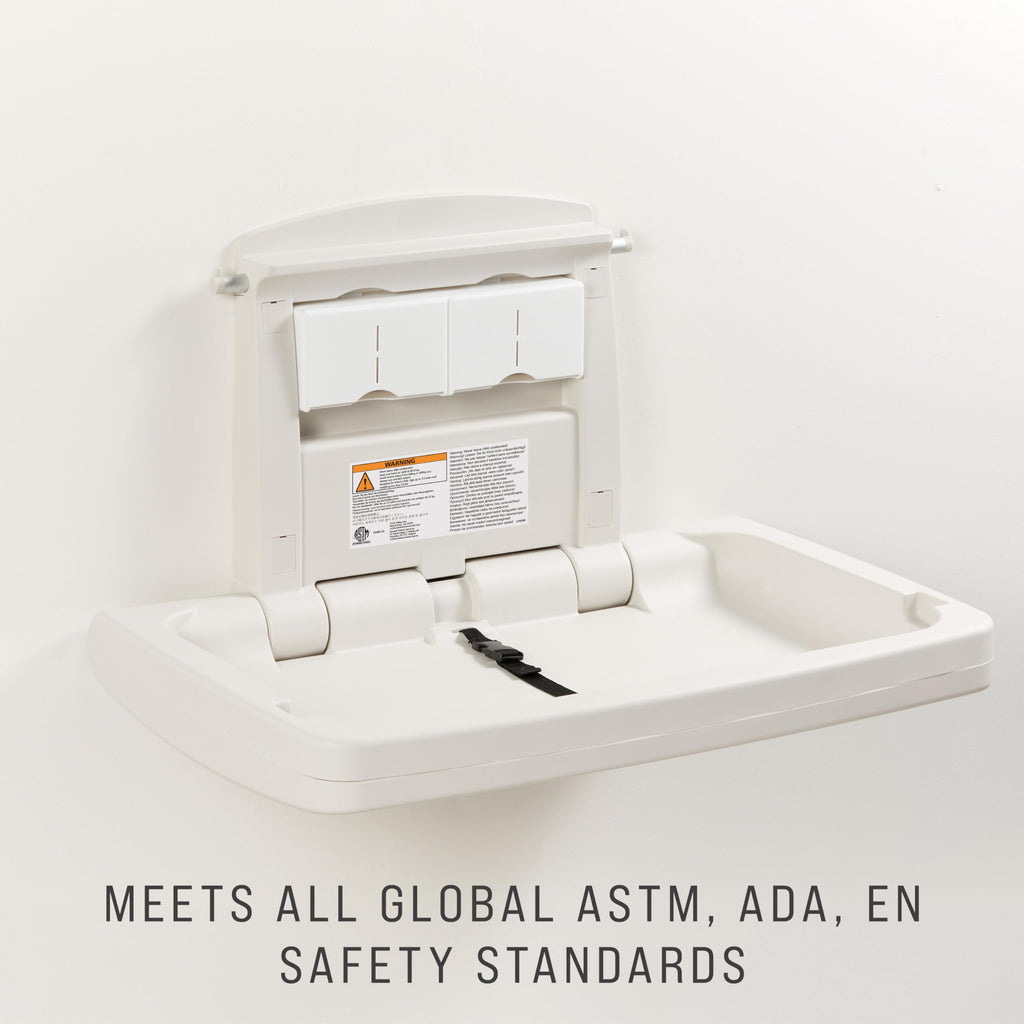 Wall-Mounted Fold-Down Baby Changing Station V828