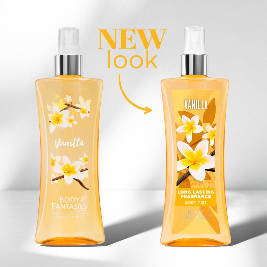 Vanilla Body Spray 8 fl oz (Pack of 2) Y14744
