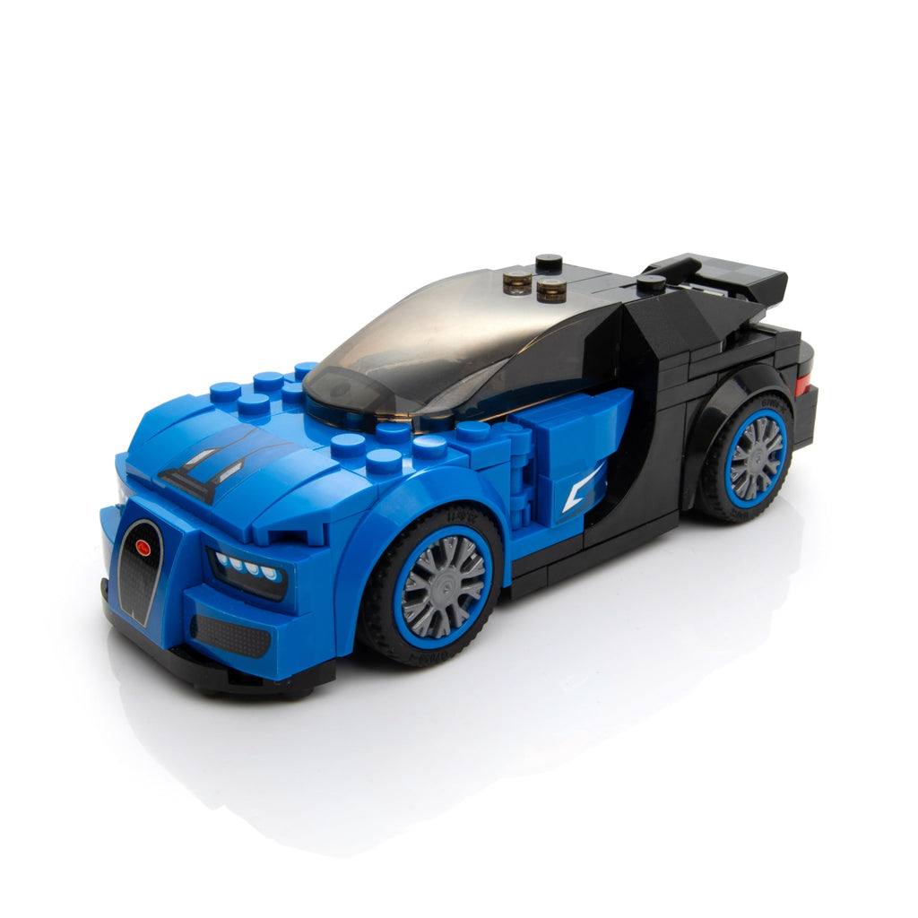 Blue 237 Pieces Racing Car Building Block Set M184873