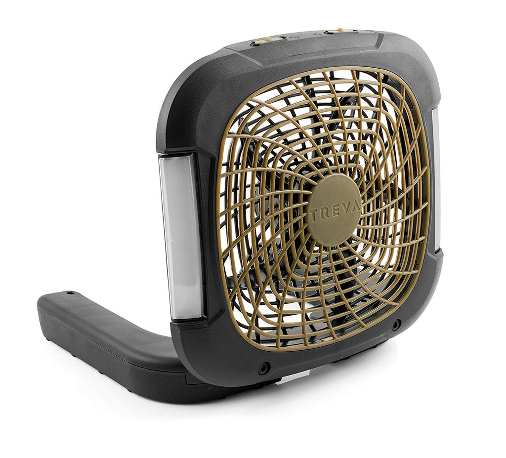 10 in Portable Fan with LED Lights A3309