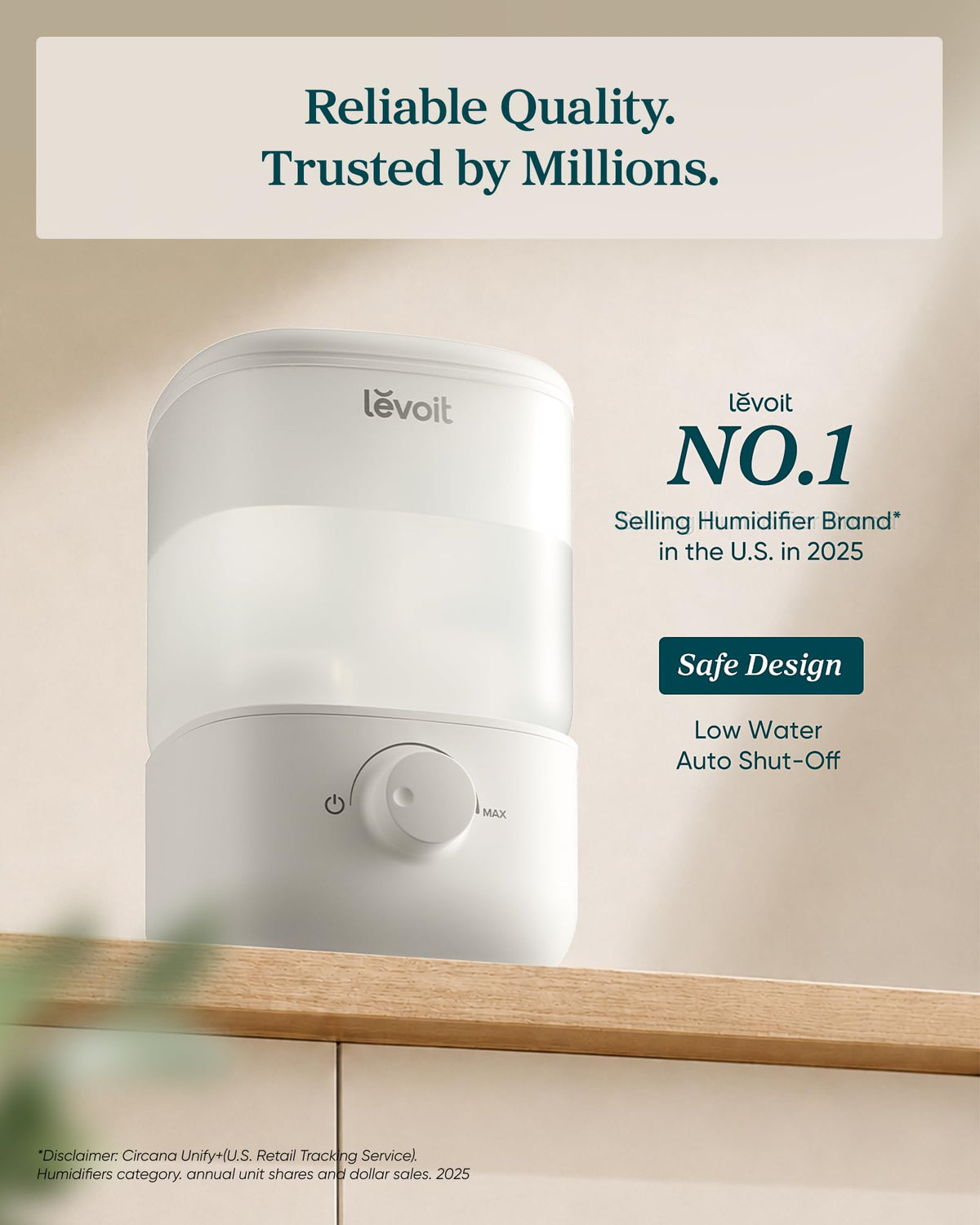 Top Fill Humidifier 2.5L K806317