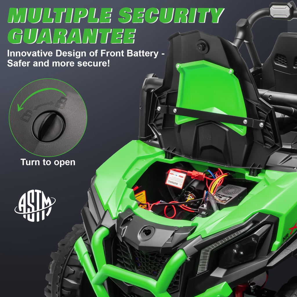 2 Seater 24V Powered Ride on Car with Remote D83801