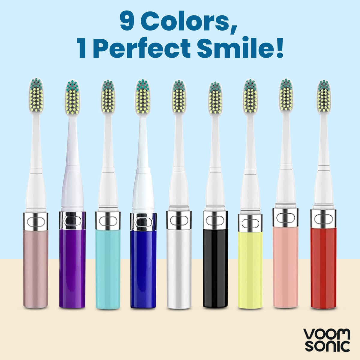 2-Pack Travel Electric Toothbrush S440745