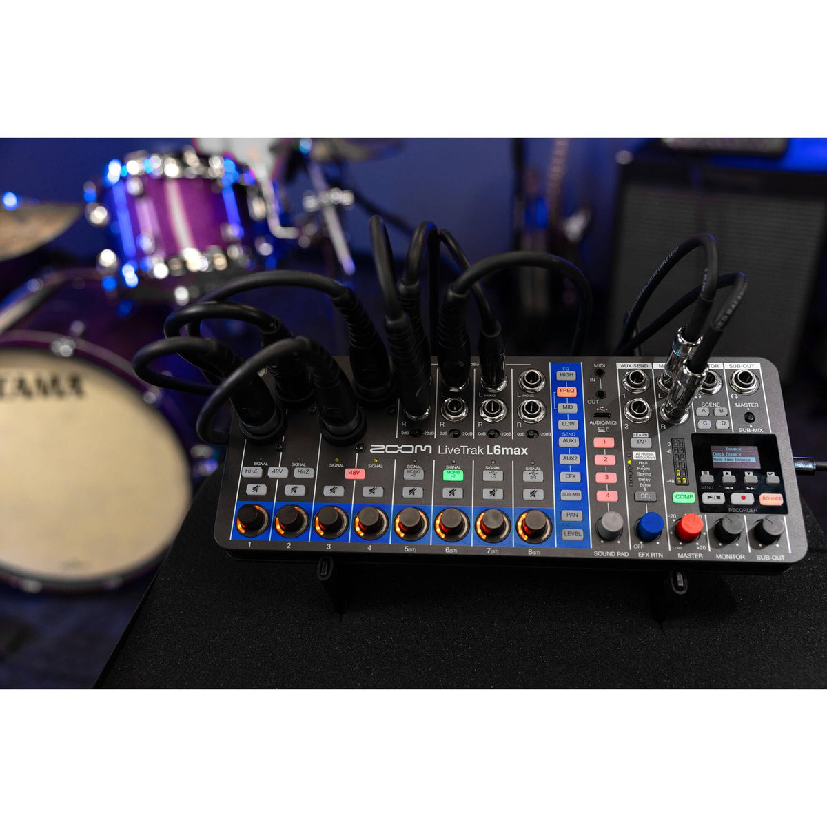 12-Channel Mixer & Headphones Bundle Y9311