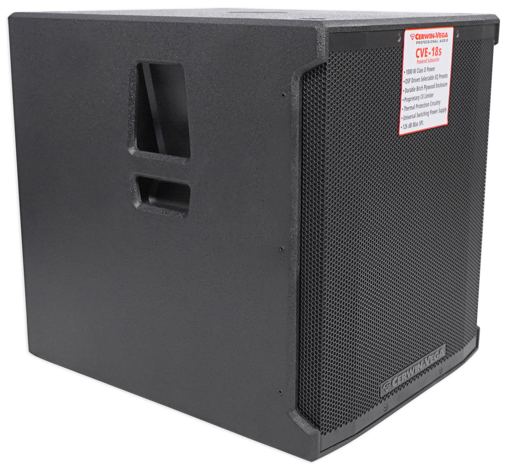 18" 1000 Watt Powered Subwoofer with Bluetooth B84841