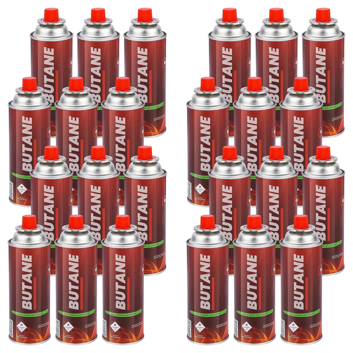 Butane Fuel Canisters 24 Pack I7516
