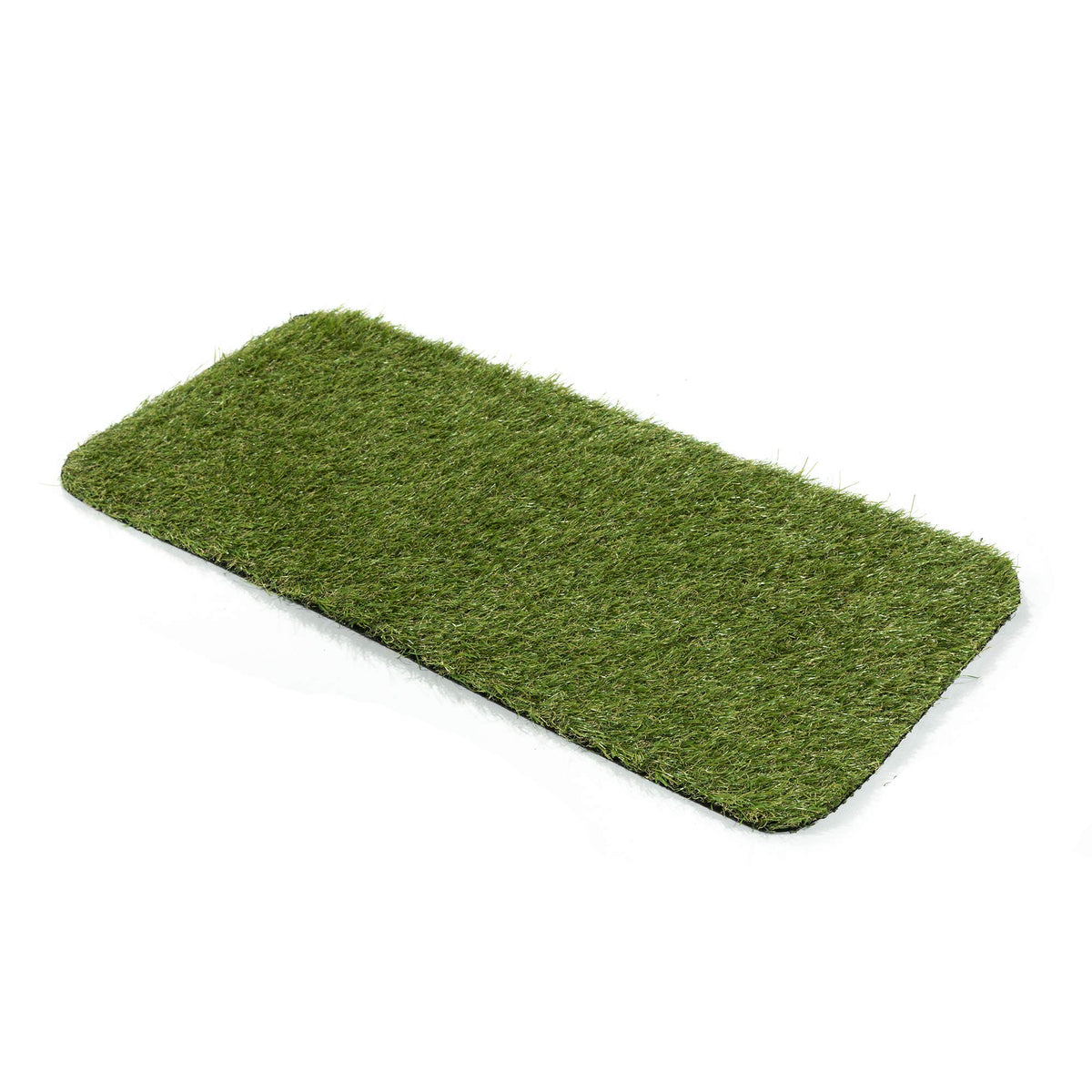 Artificial Grass Puppy Potty Training Pad with Tray 15" x 30" Q759353