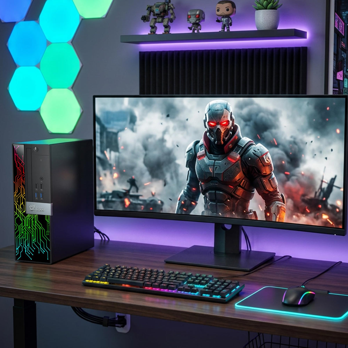 Intel i5 16GB RAM 1TB SSD Gaming Desktop PC J8333