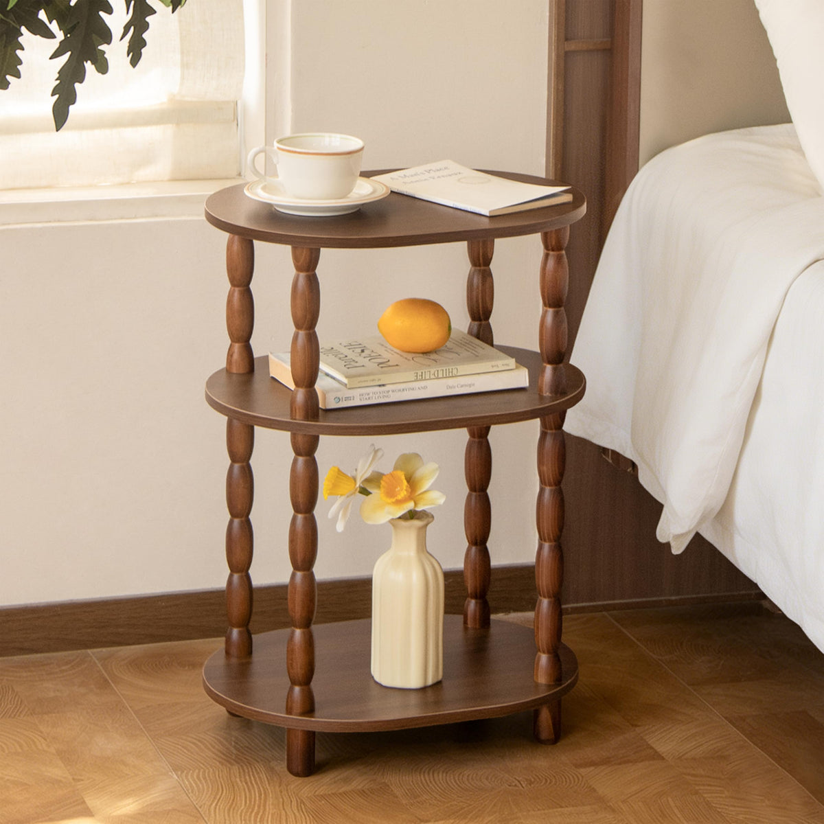 3-Tier Oval Side Table G7634