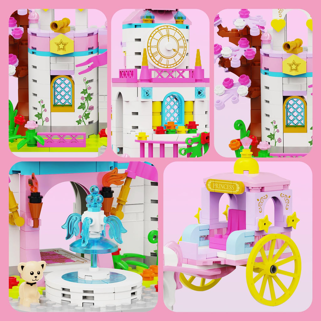 Princess Castle Building Blocks Set 634PCS F898