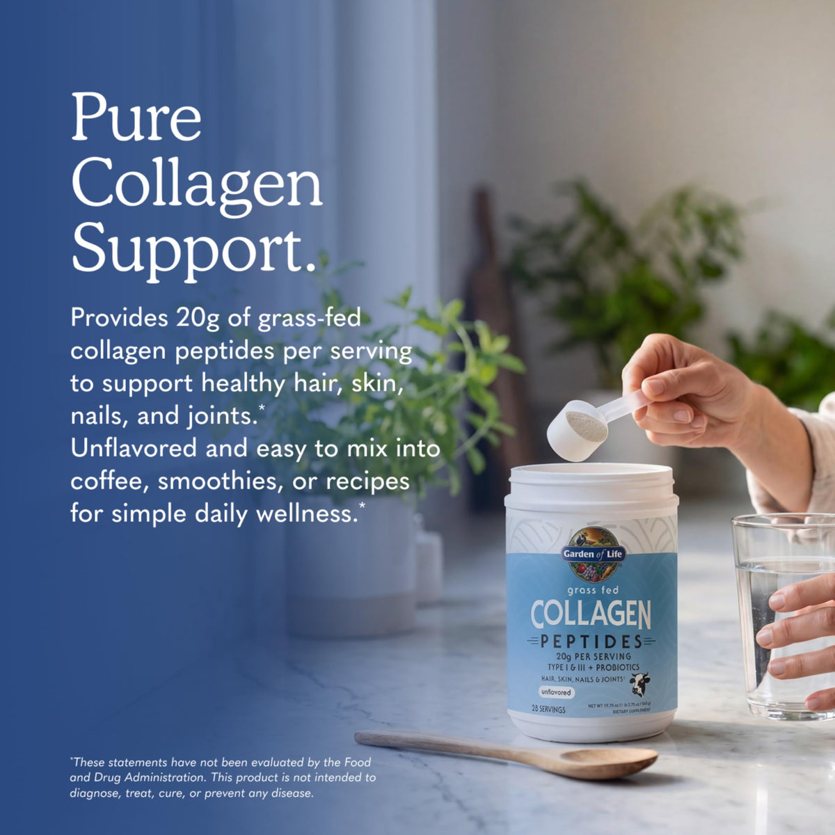 Collagen Powder Unflavored 28 Servings S3387