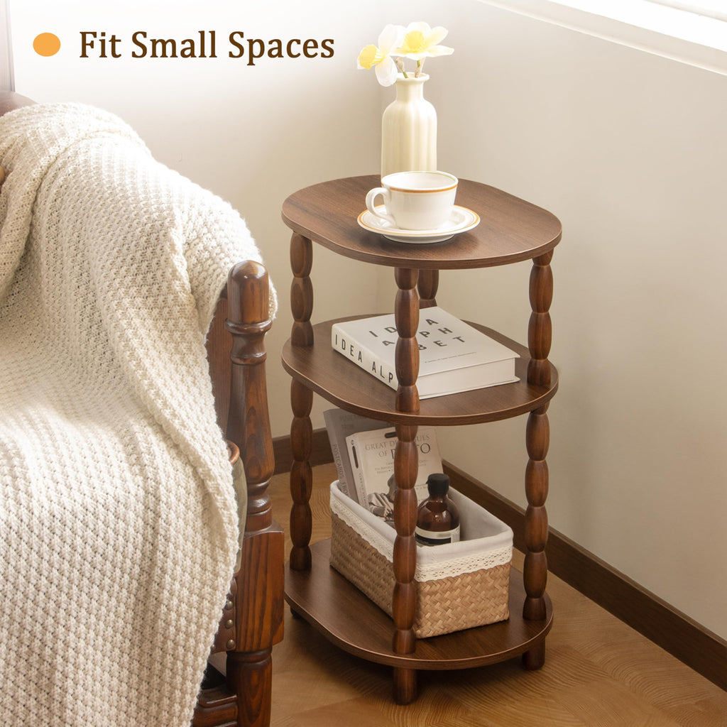 3-Tier Oval Side Table G7634