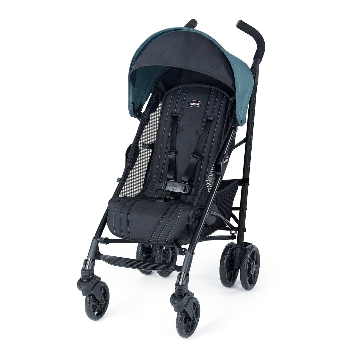 Compact Lightweight Stroller with Storage Basket E355541