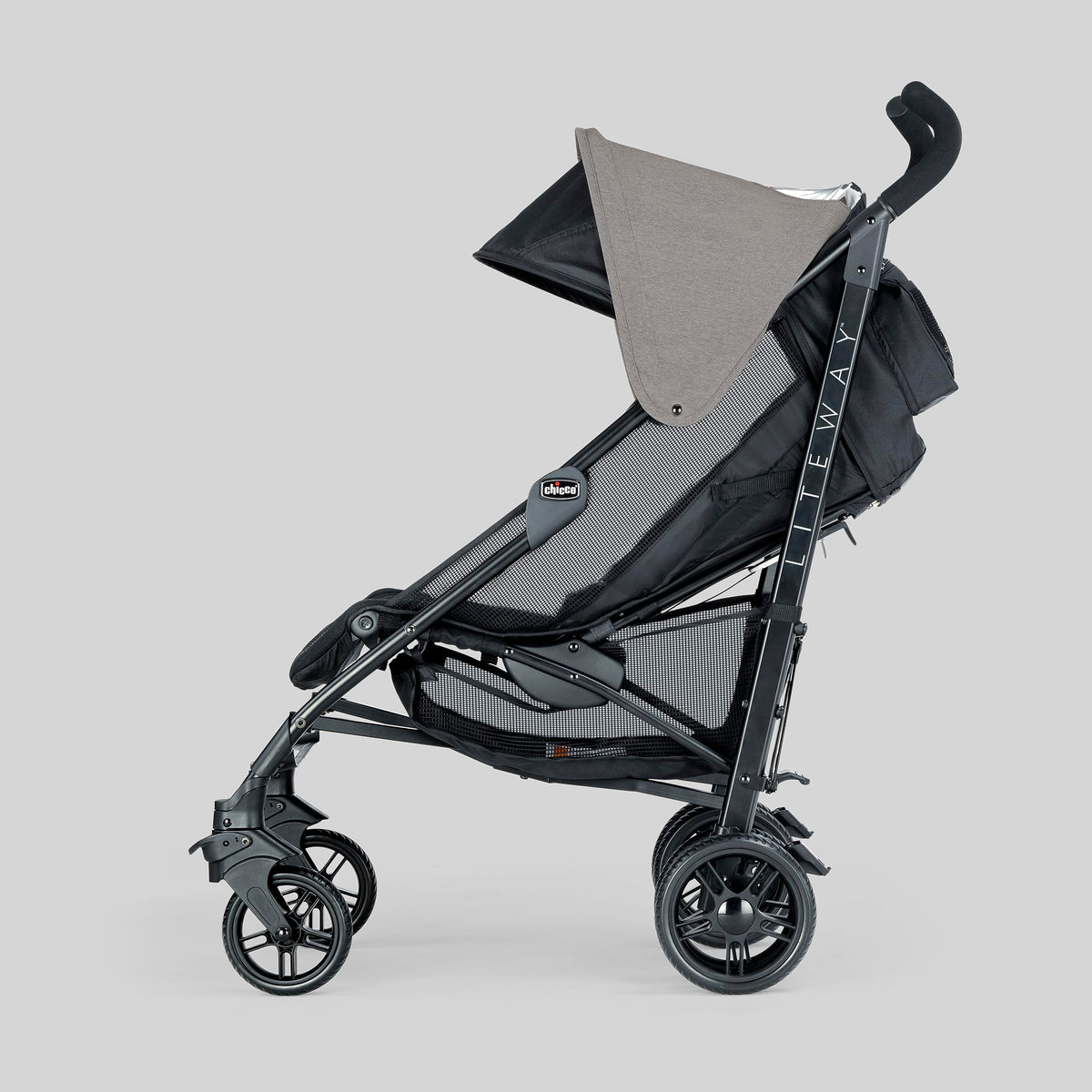 Compact Lightweight Stroller with Storage Basket E355541
