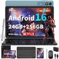 Android 16 Tablet 10 inch 32GB 256GB 2TB Expand Black S7634