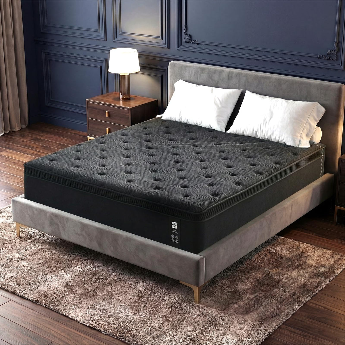 Full Size 12 Inch Memory Foam Hybrid Mattress E1510