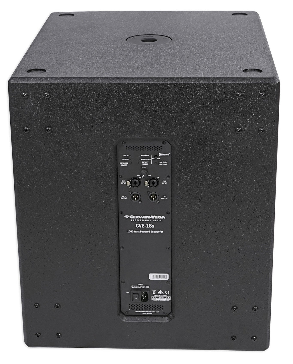18" 1000 Watt Powered Subwoofer with Bluetooth B84841