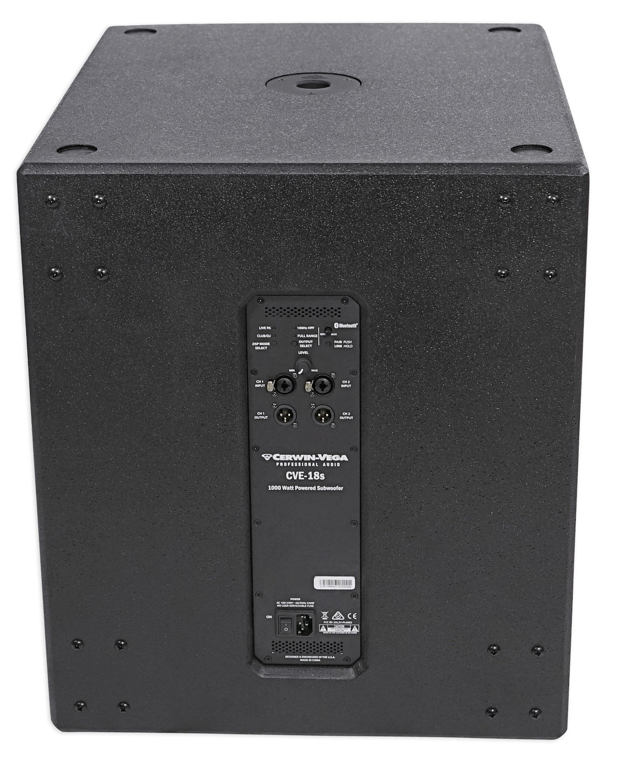 18" 1000 Watt Powered Subwoofer with Bluetooth B84841