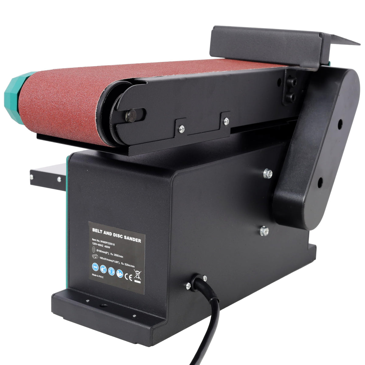 4" x 36" Belt and 6" Disc Benchtop Sander M87828