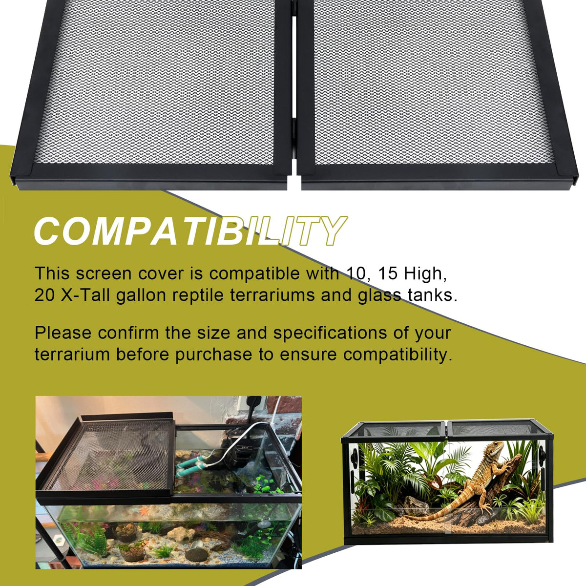 Hinged Door Screen Cover J738
