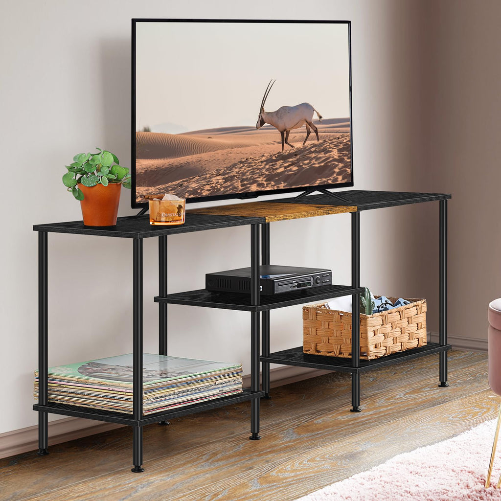 50 inch 3 Tier TV Stand with Storage Shelves Y366282