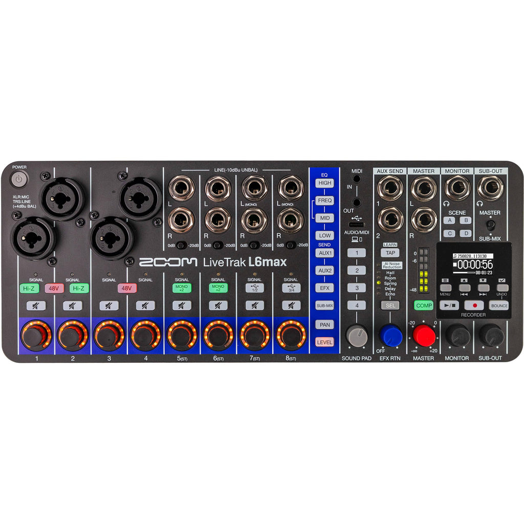 12-Channel Mixer & Headphones Bundle Y9311