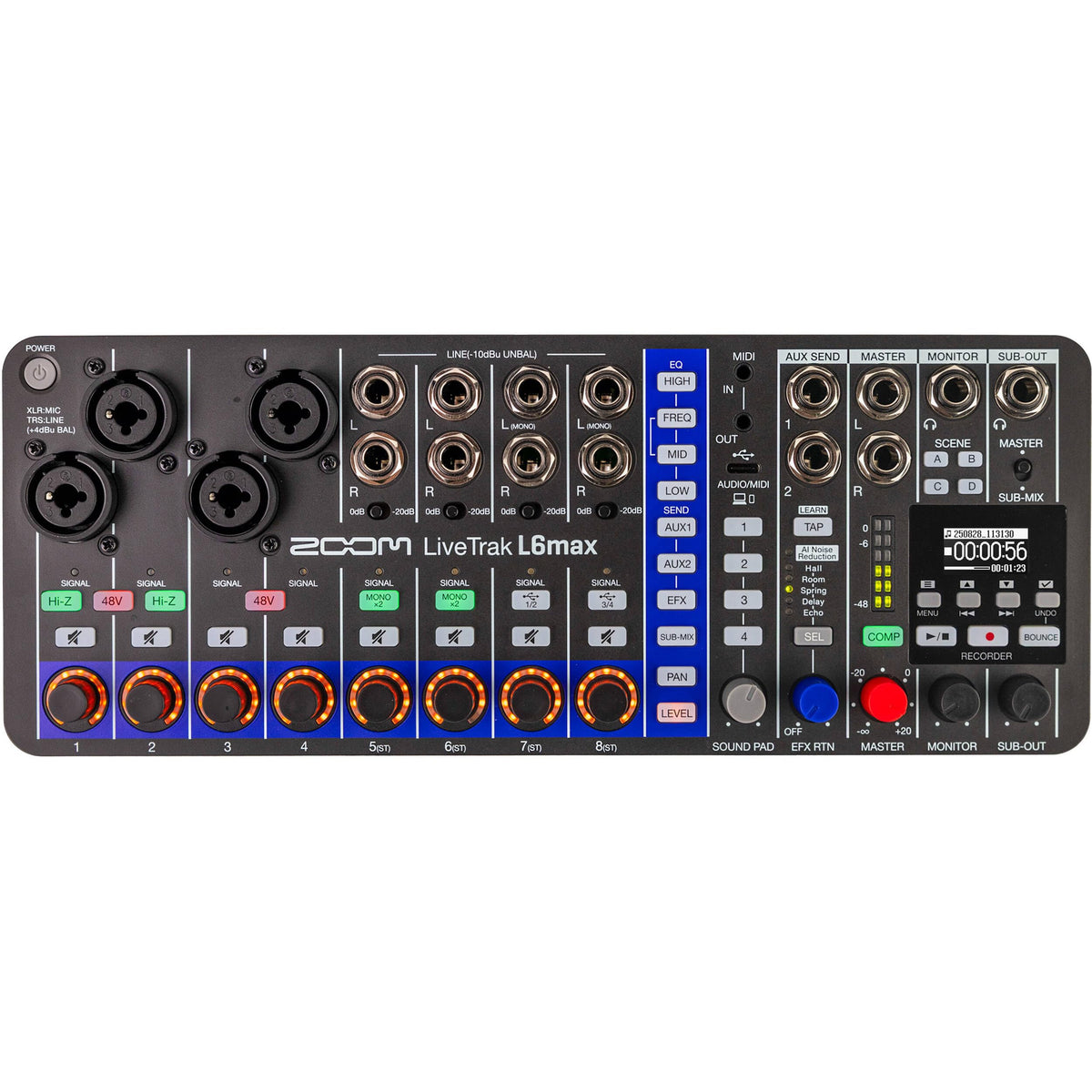 12-Channel Mixer & Headphones Bundle Y9311