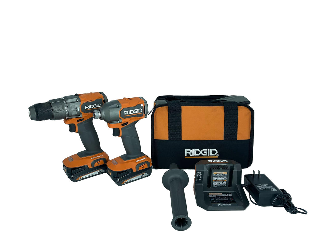 18V Brushless Drill/Driver and 3-Speed Impact Driver Kit with 2.0 Ah Batteries and Charger X58204